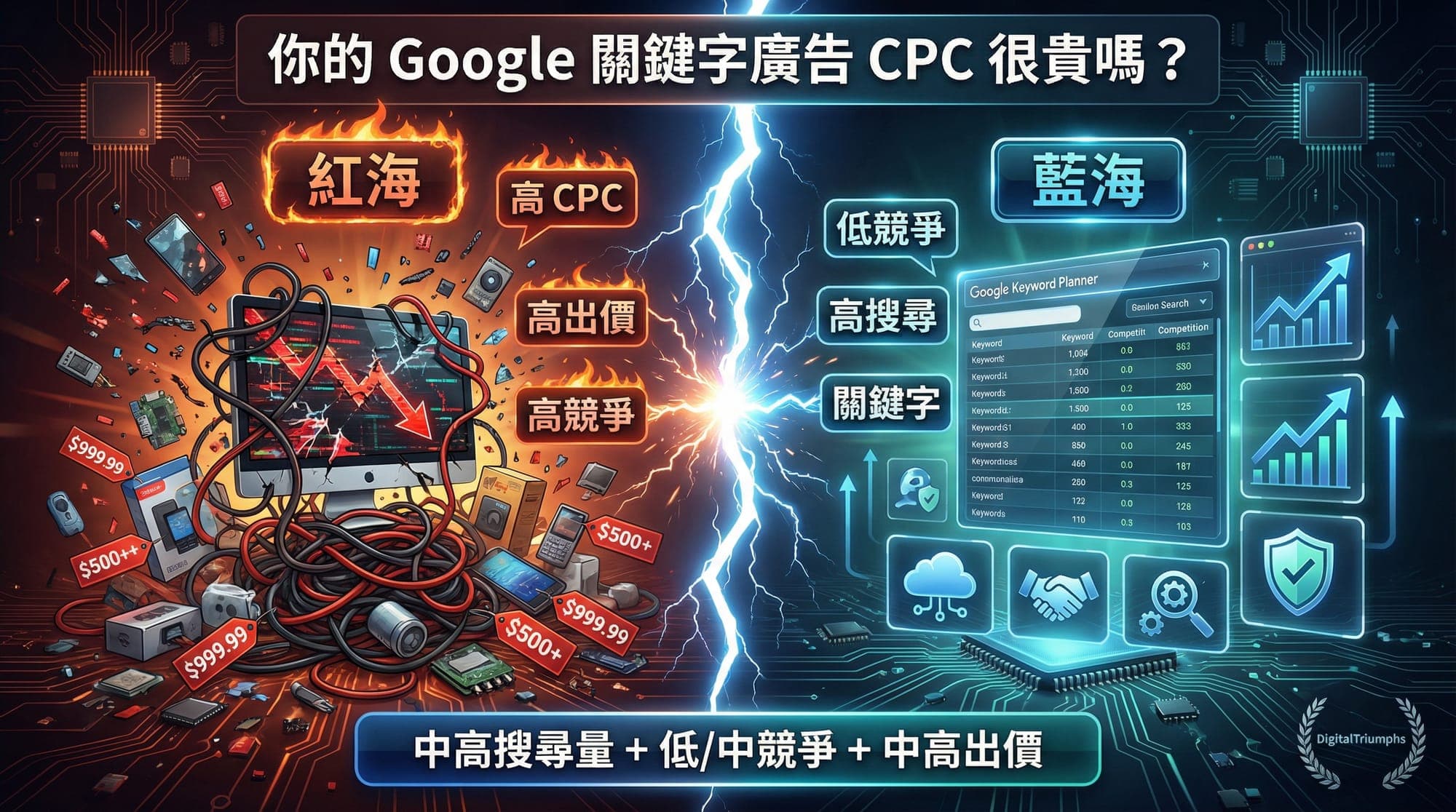 Google 關鍵字規劃工具完整教學:2026 免費找出高流量關鍵字