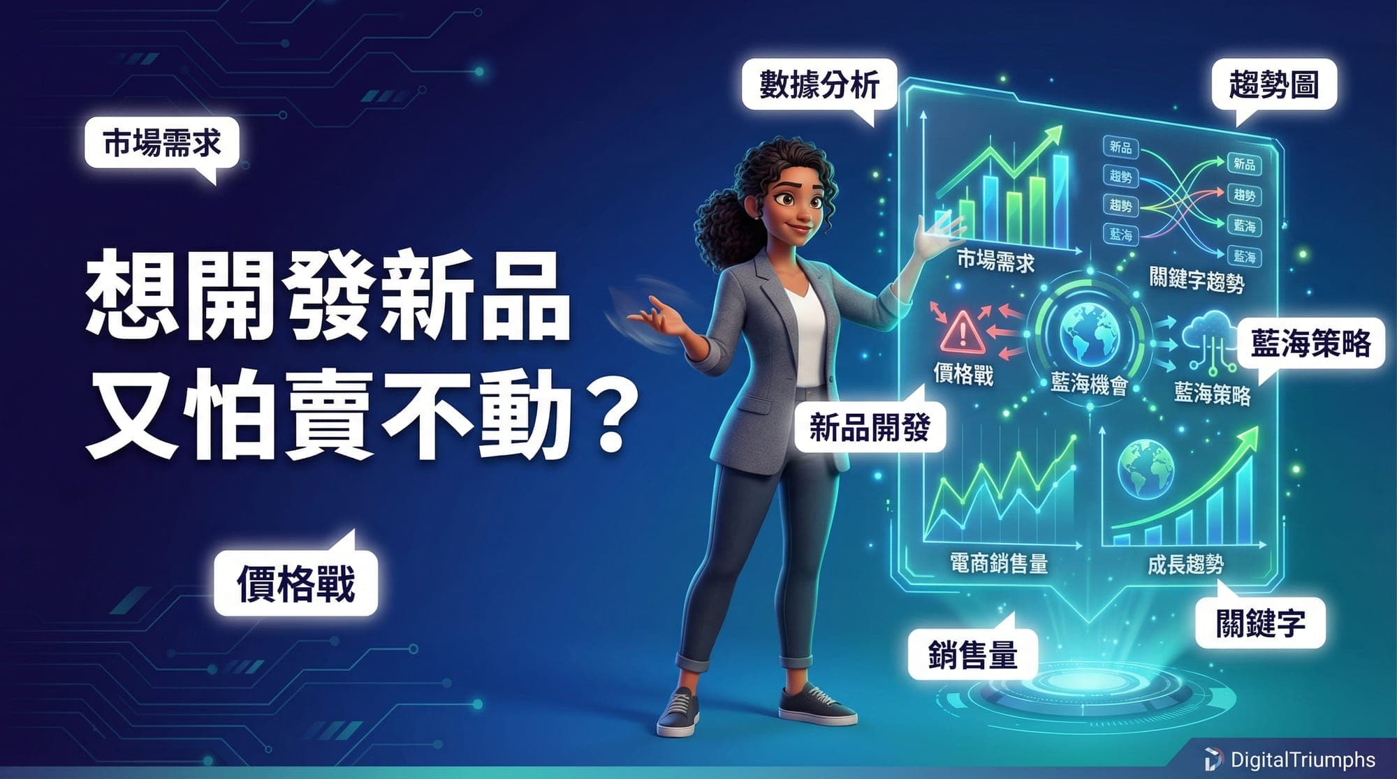 新品開發 SOP:3 大免費工具判斷市場需求,用數據避開紅海價格戰