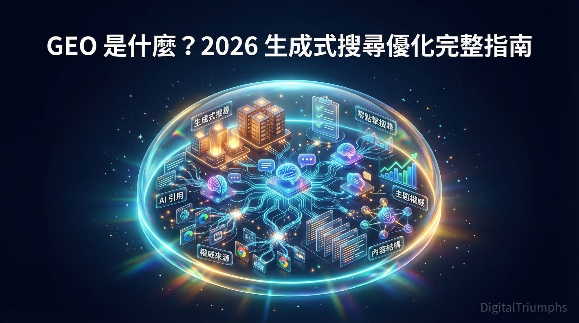 GEO 是什麼?2026 生成式搜尋優化完整指南